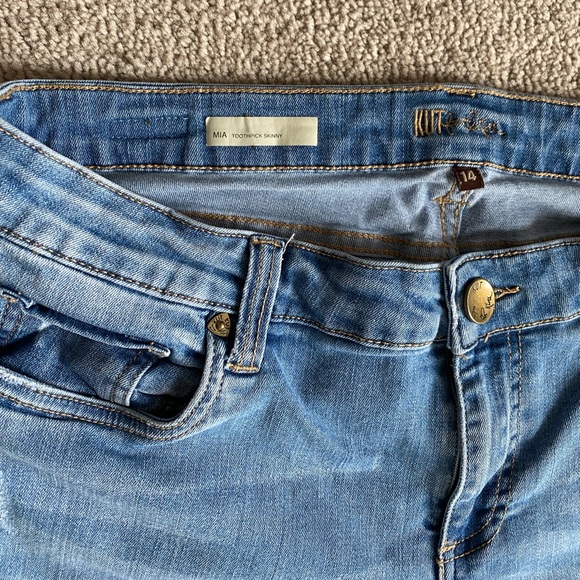 KUT Mia Toothpick Skinny Jeans - Picture 3 of 12